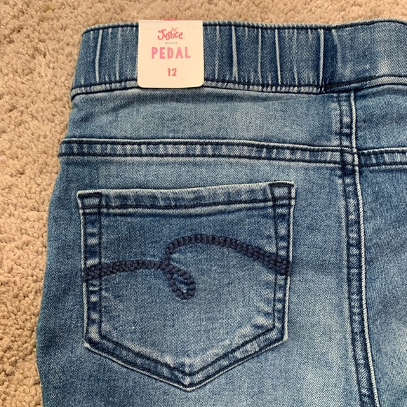 Justice girls Pedal jeggings size 12 BNWT size 12 - Picture 11 of 13